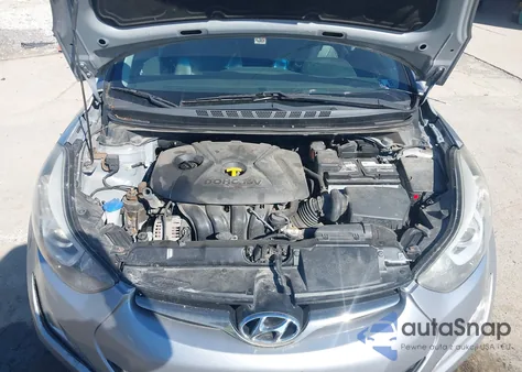 2016 Hyundai Elantra Limited from USA, damaged, VIN 5NPDH4AEXGH656120